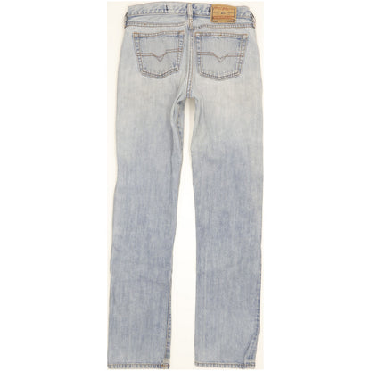 Diesel Zerox Men Blue Straight Slim Jeans W28 L32