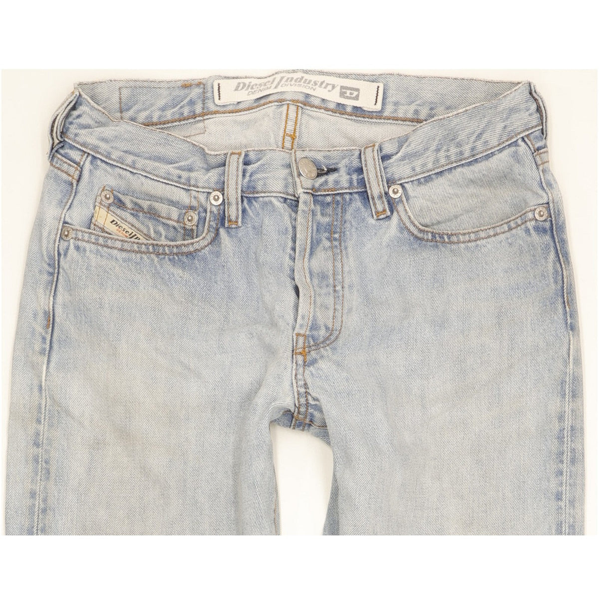 Diesel Zerox Men Blue Straight Slim Jeans W28 L32