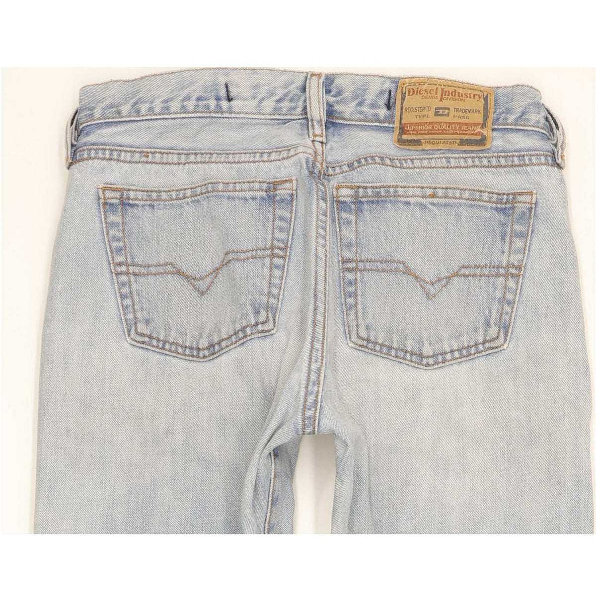 Diesel Zerox Men Blue Straight Slim Jeans W28 L32