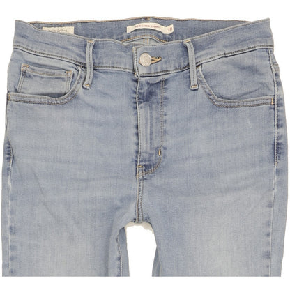 Levi's 720 Super Women Blue Skinny Slim Stretch Jeans W28 L30