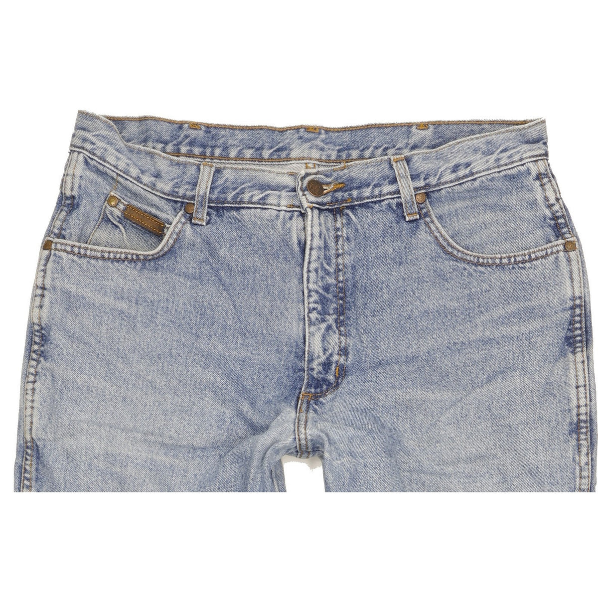 Wrangler Men Blue Straight Regular Jeans W36 L31