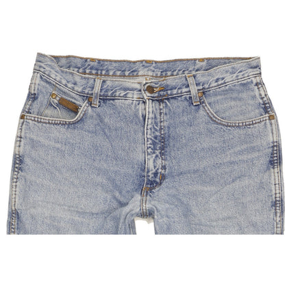 Wrangler Men Blue Straight Regular Jeans W36 L31
