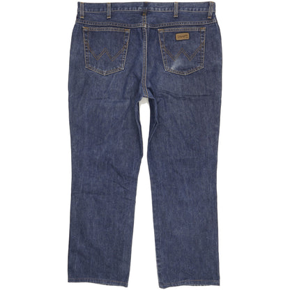 Wrangler Texas Men Blue Straight Regular Jeans W40 L30