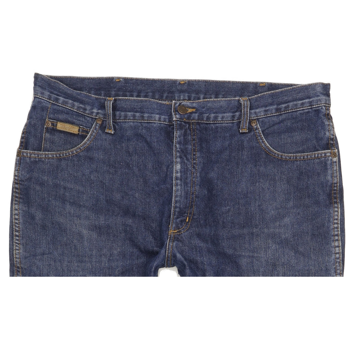 Wrangler Texas Men Blue Straight Regular Jeans W40 L30