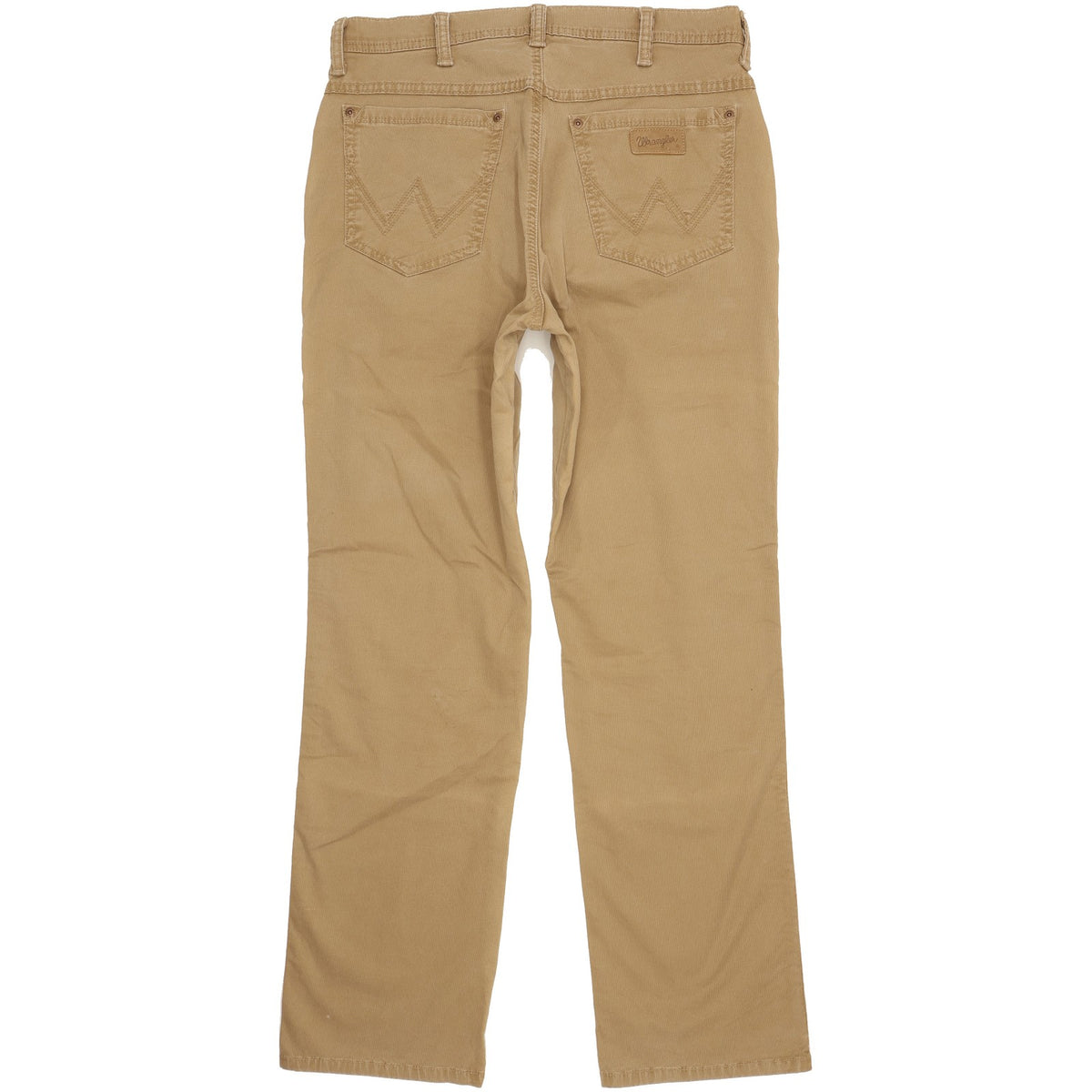 Wrangler Texas Men Brown Straight Regular Stretch Jeans W34 L32