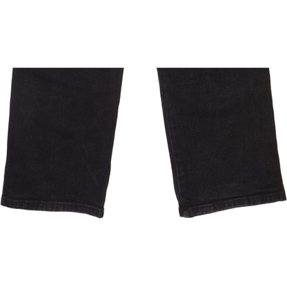 Wrangler Texas Men Black Straight Regular Stretch Jeans W33 L32