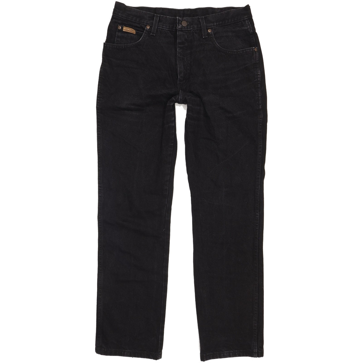 Wrangler Texas Men Black Straight Regular Jeans W34 L32