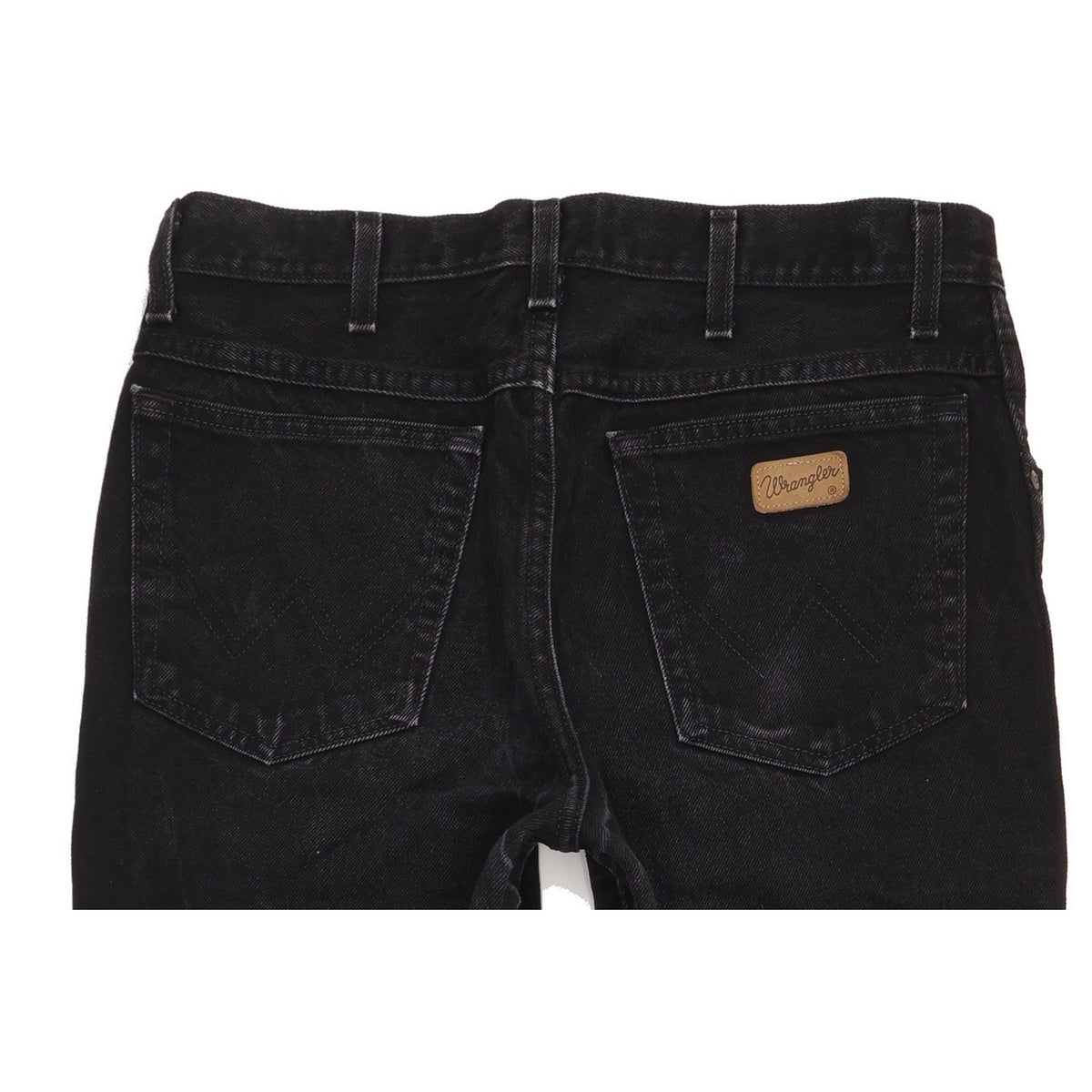 Wrangler Texas Men Black Straight Regular Jeans W34 L32