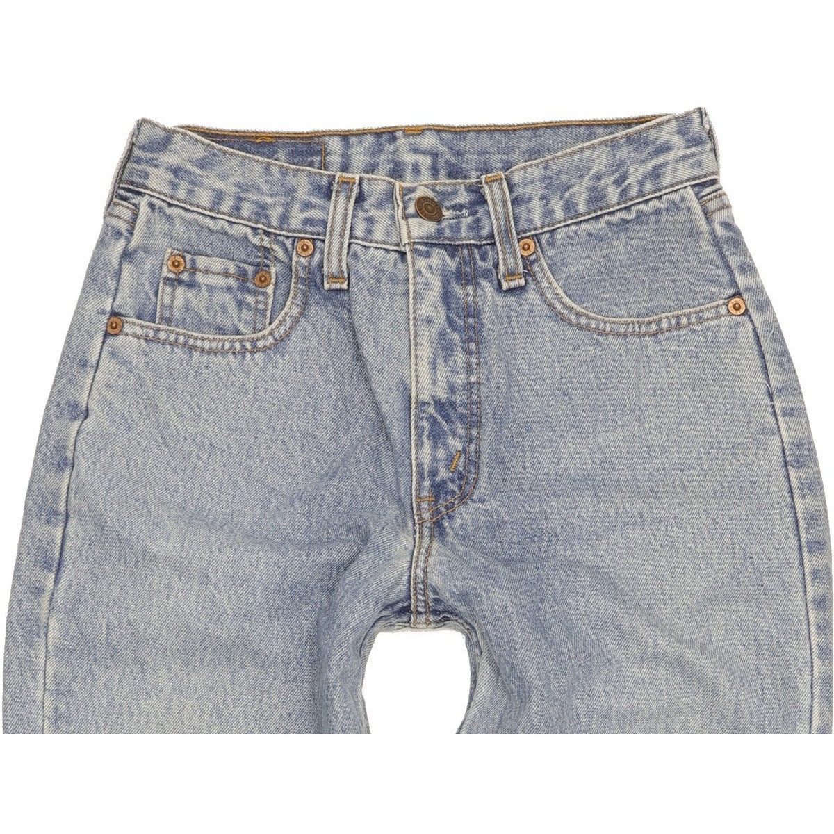 Levi's 882 Blue Straight Relaxed Jeans High Waisted W27 L28