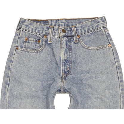 Levi's 882 Blue Straight Relaxed Jeans High Waisted W27 L28