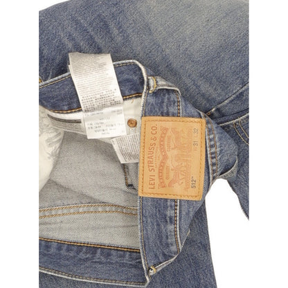 Levi's 512 Men Blue Tapered Slim Stretch Jeans W31 L30