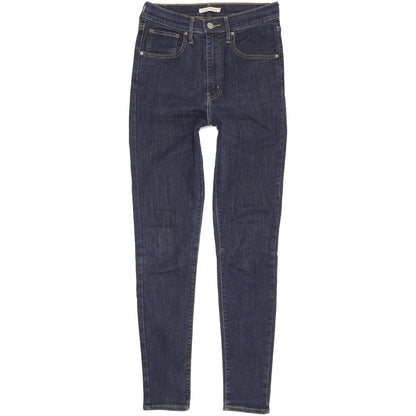 Levi's Mile Blue Skinny Slim Stretch Jeans High Waisted W30 L31