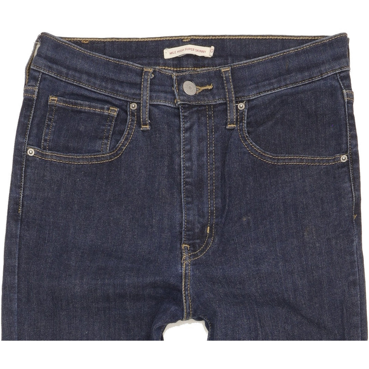 Levi's Mile Blue Skinny Slim Stretch Jeans High Waisted W30 L31