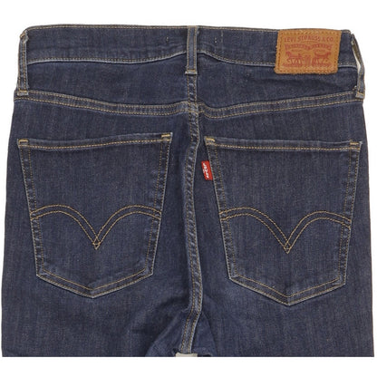 Levi's Mile Blue Skinny Slim Stretch Jeans High Waisted W30 L31