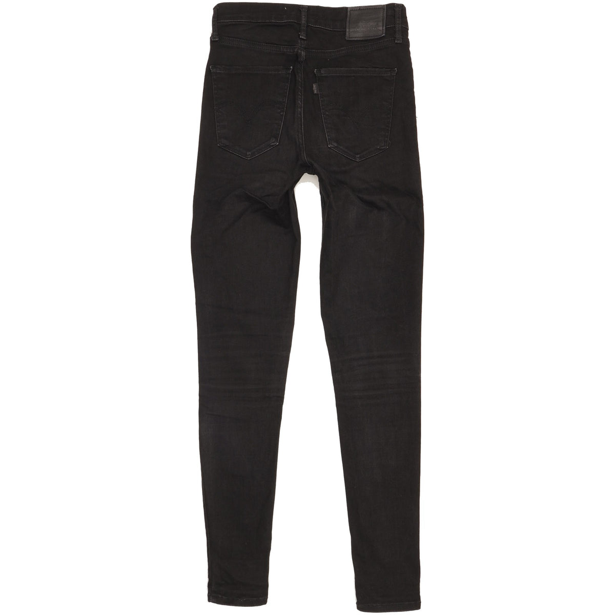 Levi's Mile Black Skinny Slim Stretch Jeans High Waisted W28 L32
