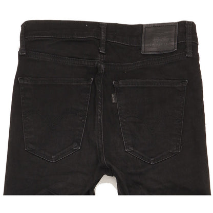 Levi's Mile Black Skinny Slim Stretch Jeans High Waisted W28 L32