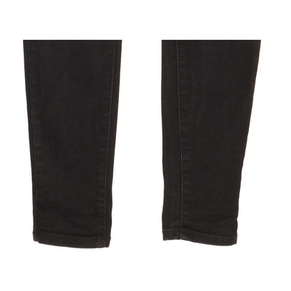 Levi's Mile Black Skinny Slim Stretch Jeans High Waisted W28 L32
