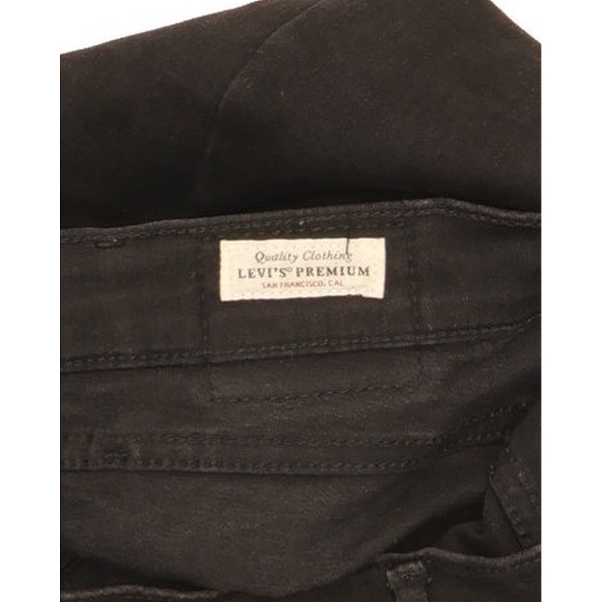 Levi's Mile Black Skinny Slim Stretch Jeans High Waisted W28 L32