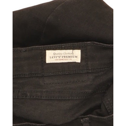 Levi's Mile Black Skinny Slim Stretch Jeans High Waisted W28 L32
