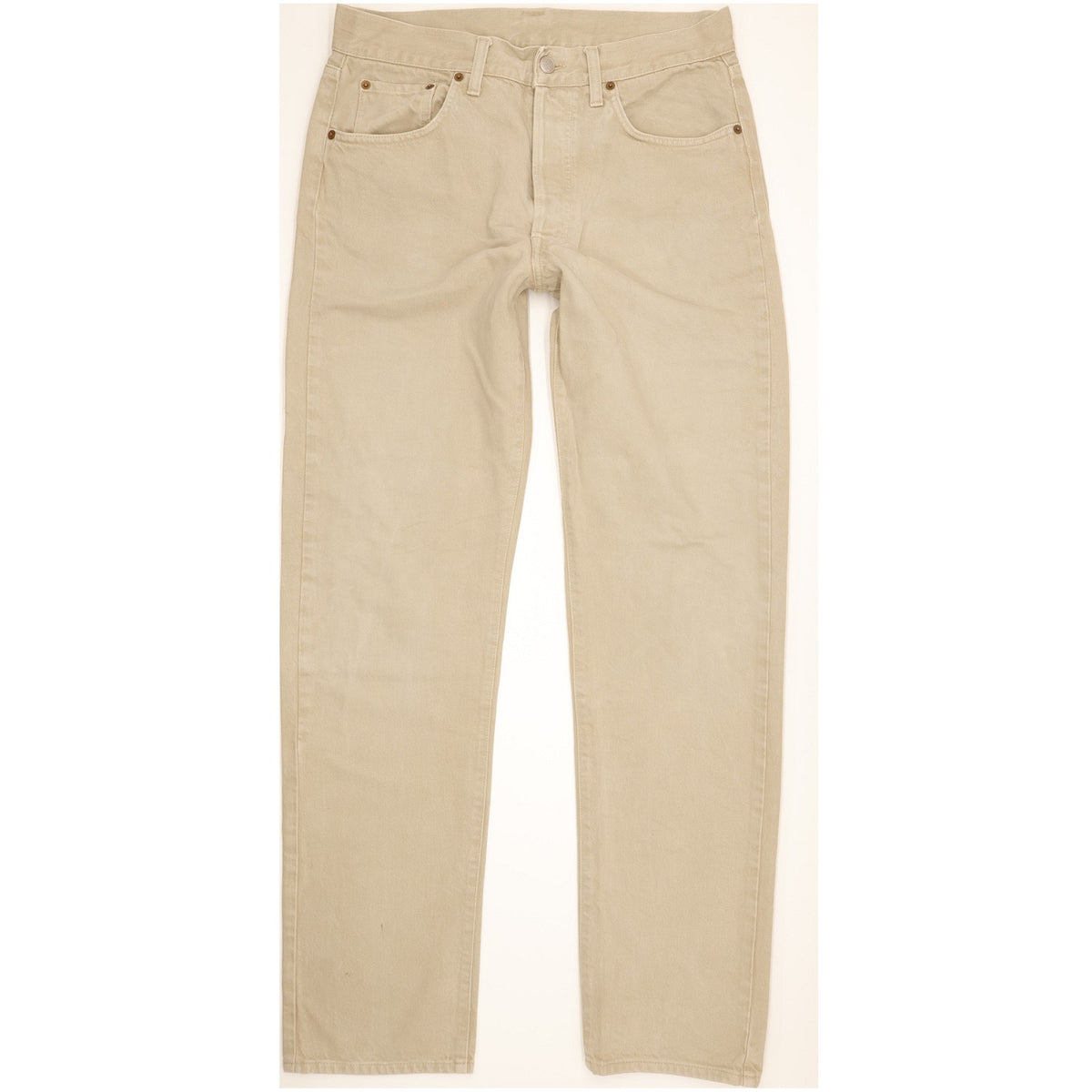 Replay Men Beige Straight Regular Jeans W33 L33