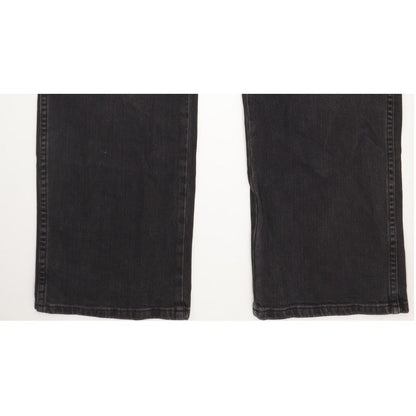 Wrangler Arizona Men Black Straight Regular Stretch Jeans W38 L32