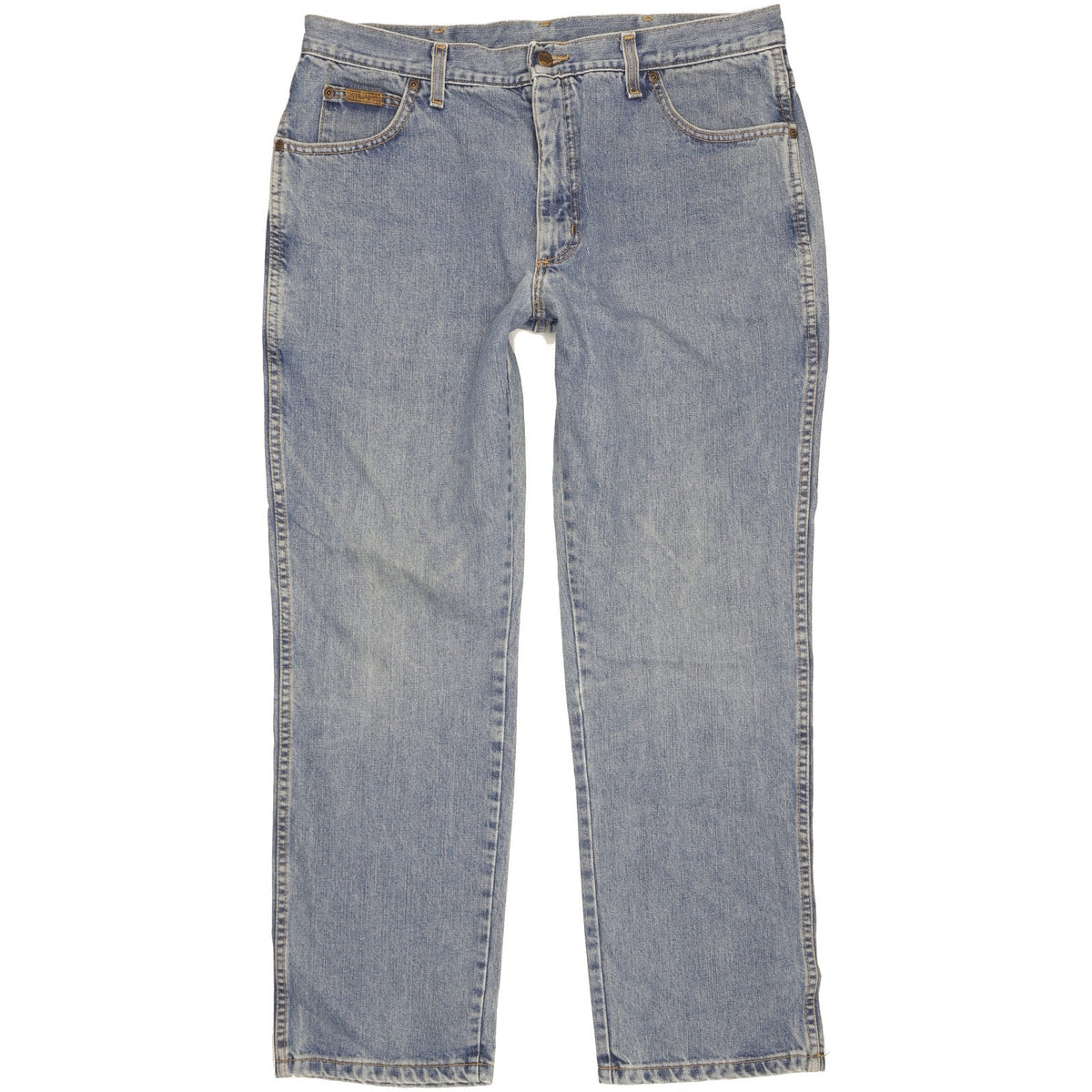 Wrangler Texas Men Blue Straight Regular Jeans W37 L30