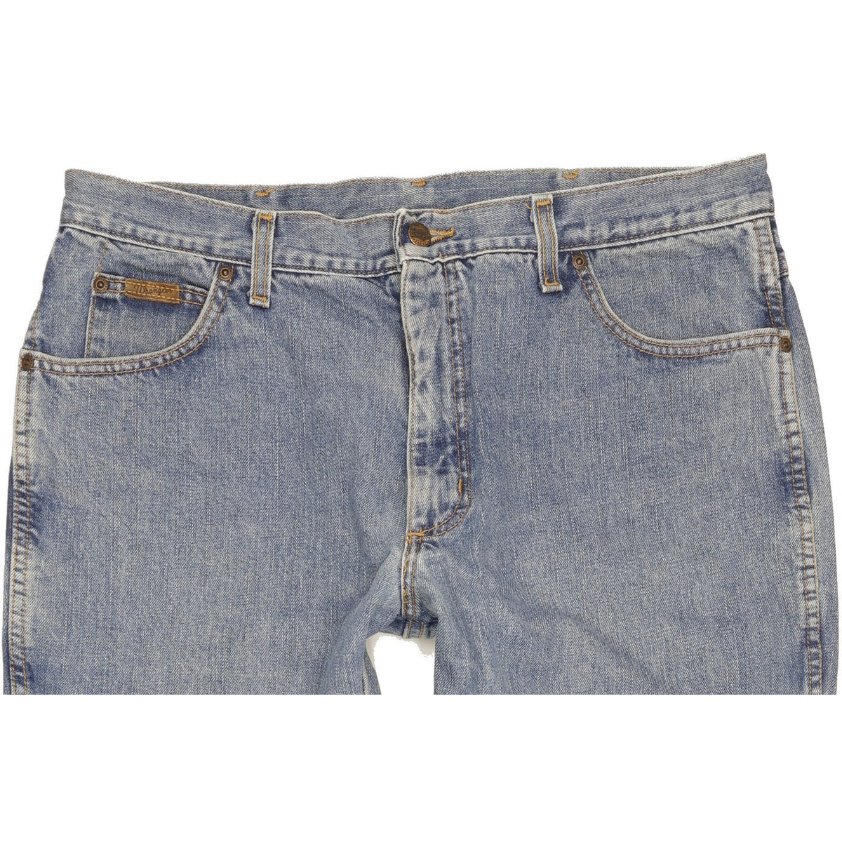 Wrangler Texas Men Blue Straight Regular Jeans W37 L30