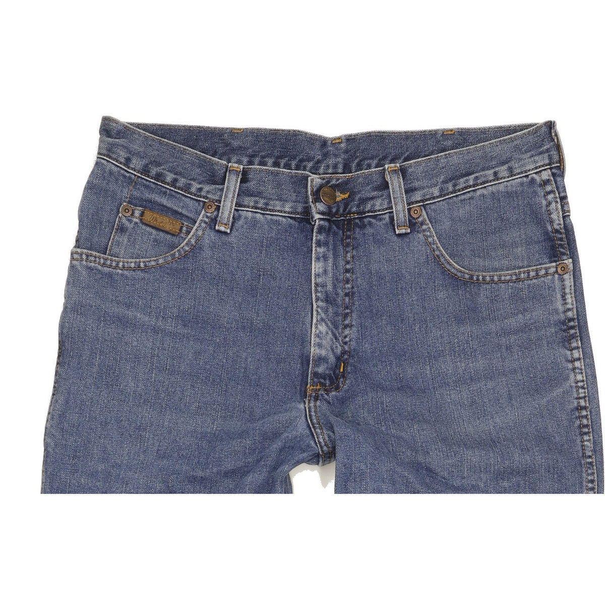 Wrangler Ohio Men Blue Straight Regular Jeans W33 L32