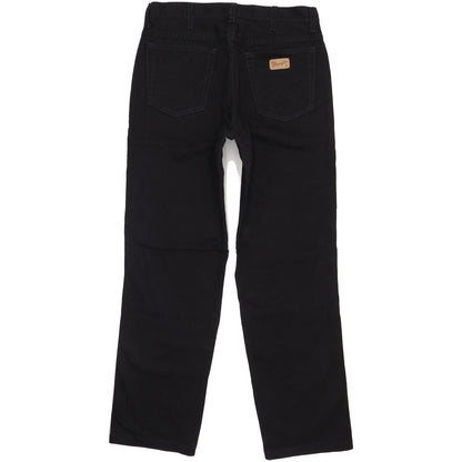 Wrangler Mississipi Men Black Straight Regular Jeans W34 L31