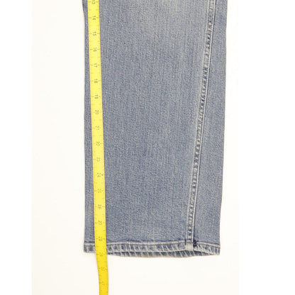 Wrangler Durable Quality Men Blue Straight Regular Stretch Jeans W38 L29