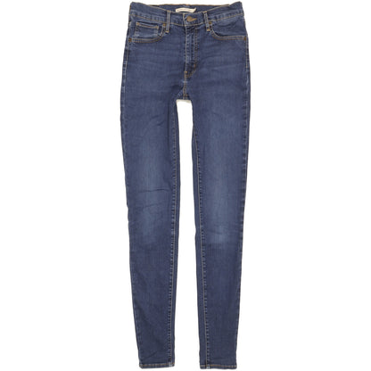 Levi's Mile Women Blue Skinny Slim Stretch Jeans W28 L33