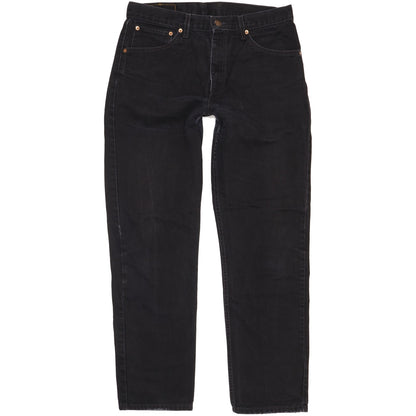 Levi's 521 Men Black Straight Regular Jeans W34 L31