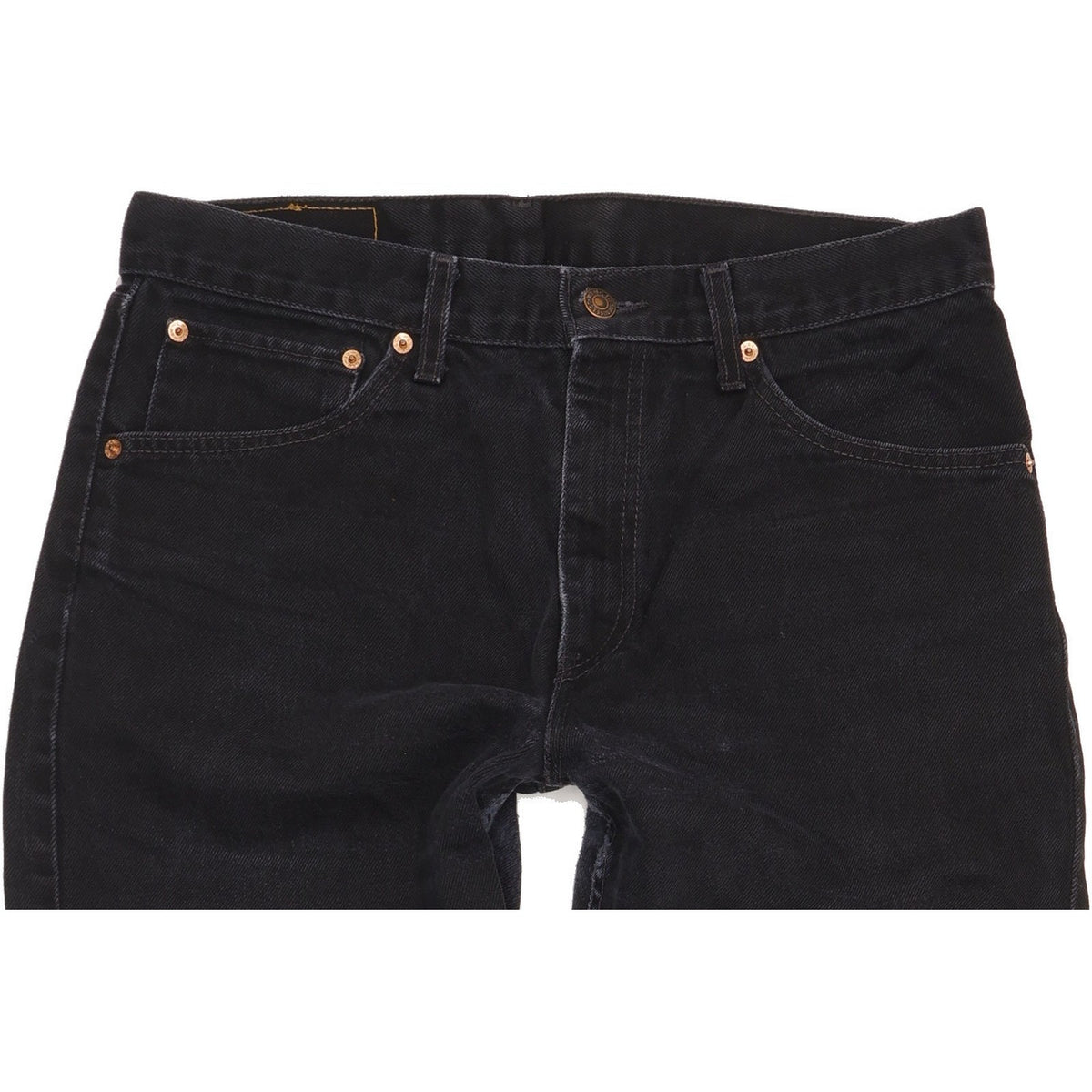 Levi's 521 Men Black Straight Regular Jeans W34 L31