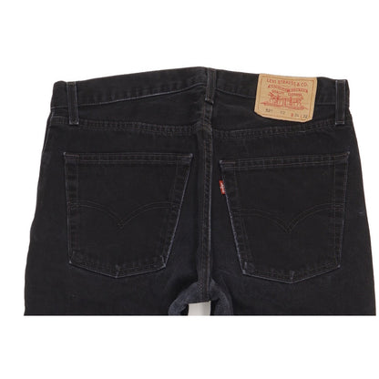 Levi's 521 Men Black Straight Regular Jeans W34 L31