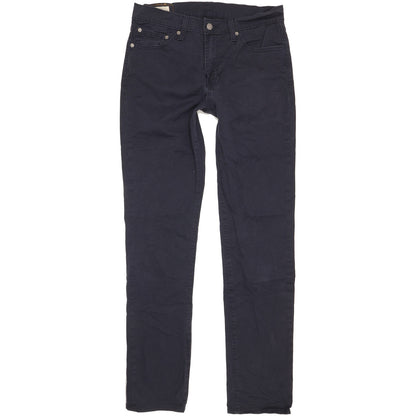 Levi's 511 Men Navy Straight Slim Stretch Jeans W32 L33