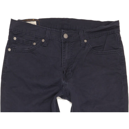 Levi's 511 Men Navy Straight Slim Stretch Jeans W32 L33