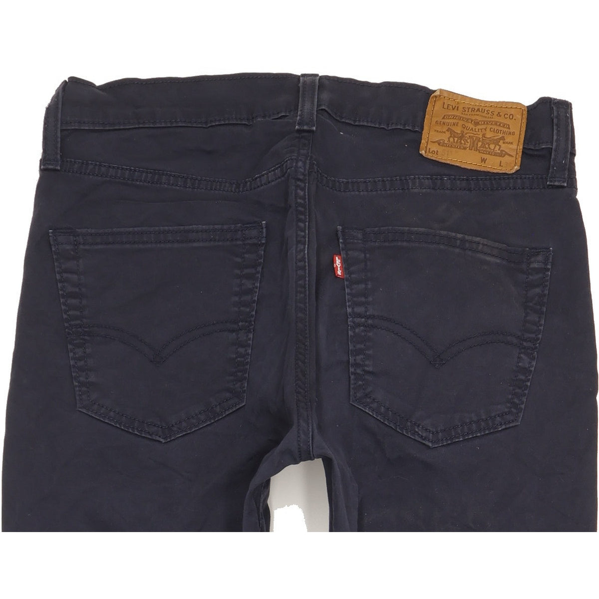 Levi's 511 Men Navy Straight Slim Stretch Jeans W32 L33