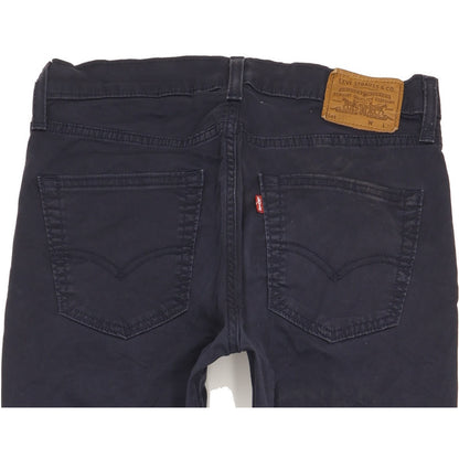 Levi's 511 Men Navy Straight Slim Stretch Jeans W32 L33