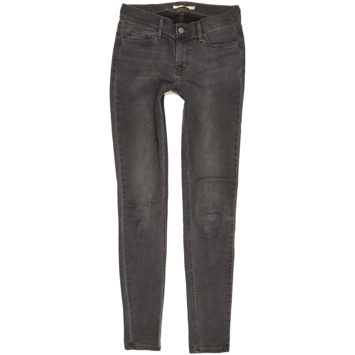 Levi's 710 Super Women Grey Skinny Slim Stretch Jeans W29 L31