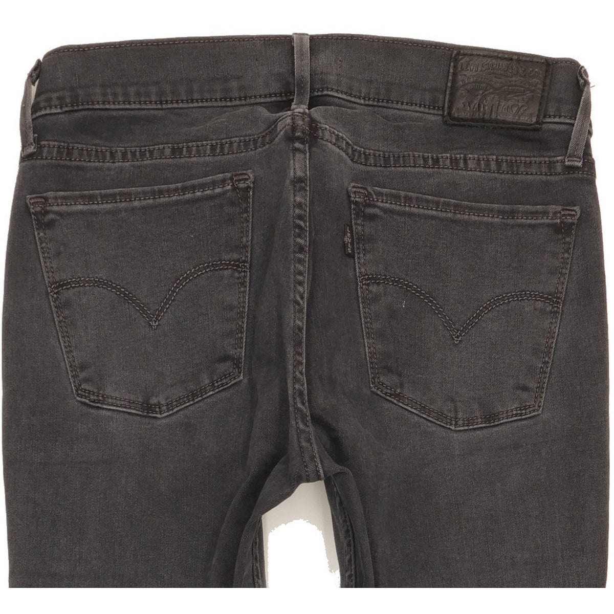 Levi's 710 Super Women Grey Skinny Slim Stretch Jeans W29 L31