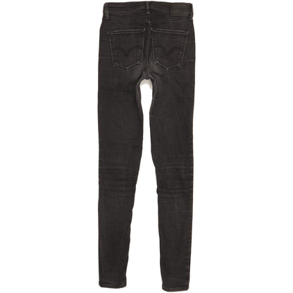 Levi's Mile Women Black Skinny Slim Stretch Jeans W28 L33