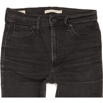 Levi's Mile Women Black Skinny Slim Stretch Jeans W28 L33