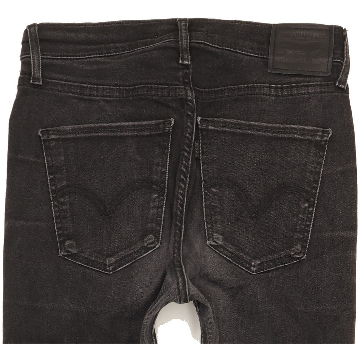 Levi's Mile Women Black Skinny Slim Stretch Jeans W28 L33