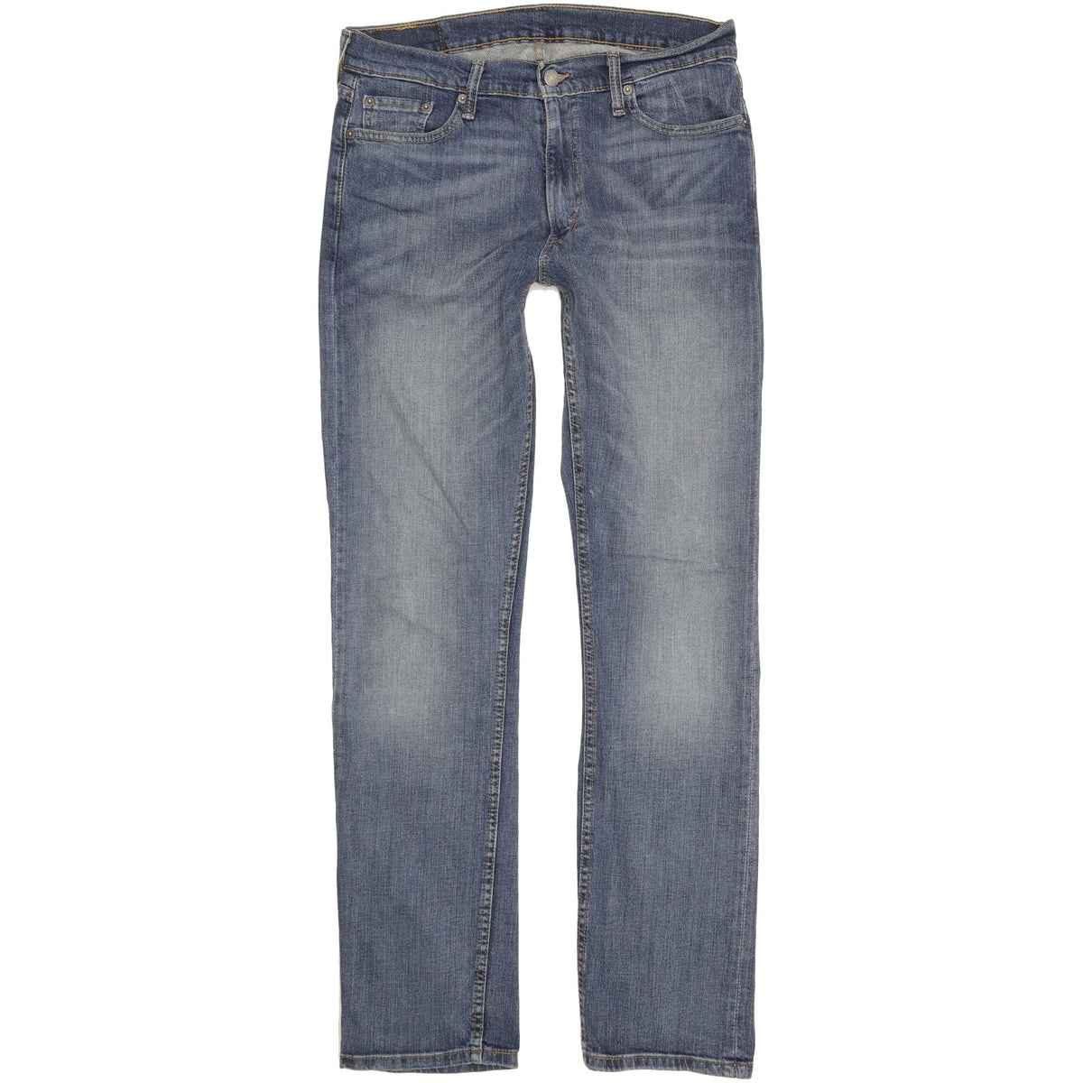 Levi's 513 Men Blue Straight Slim Stretch Jeans W32 L34