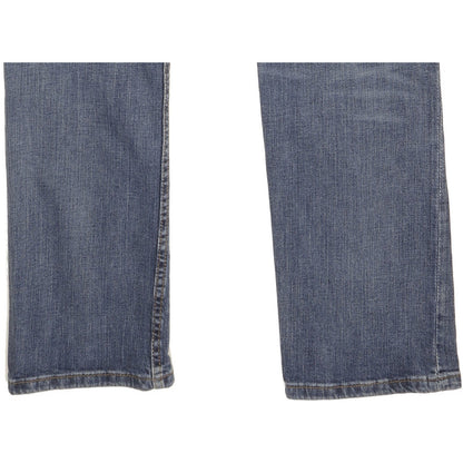 Levi's 513 Men Blue Straight Slim Stretch Jeans W32 L34