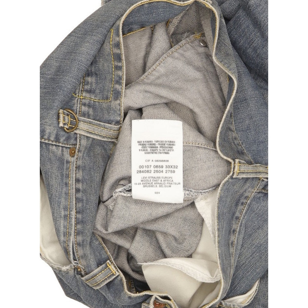 Levi's Men Blue Bootcut Regular Jeans W33 L31