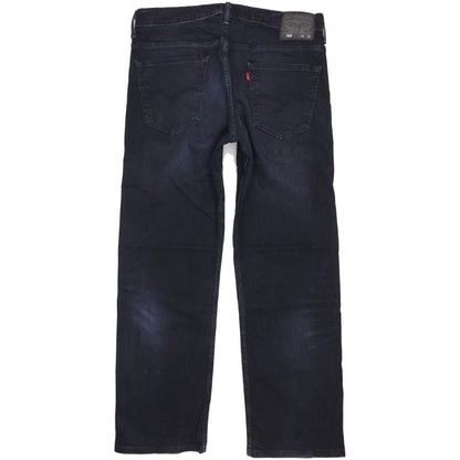 Levi's 569 Men Navy Straight Loose Stretch Jeans W34 L31