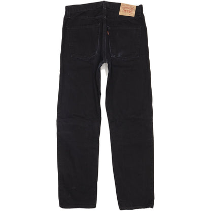 Levi's 521 Men Black Straight Regular Jeans W34 L32