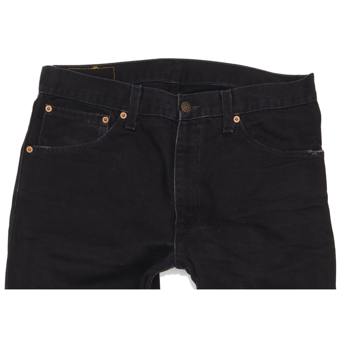 Levi's 521 Men Black Straight Regular Jeans W34 L32