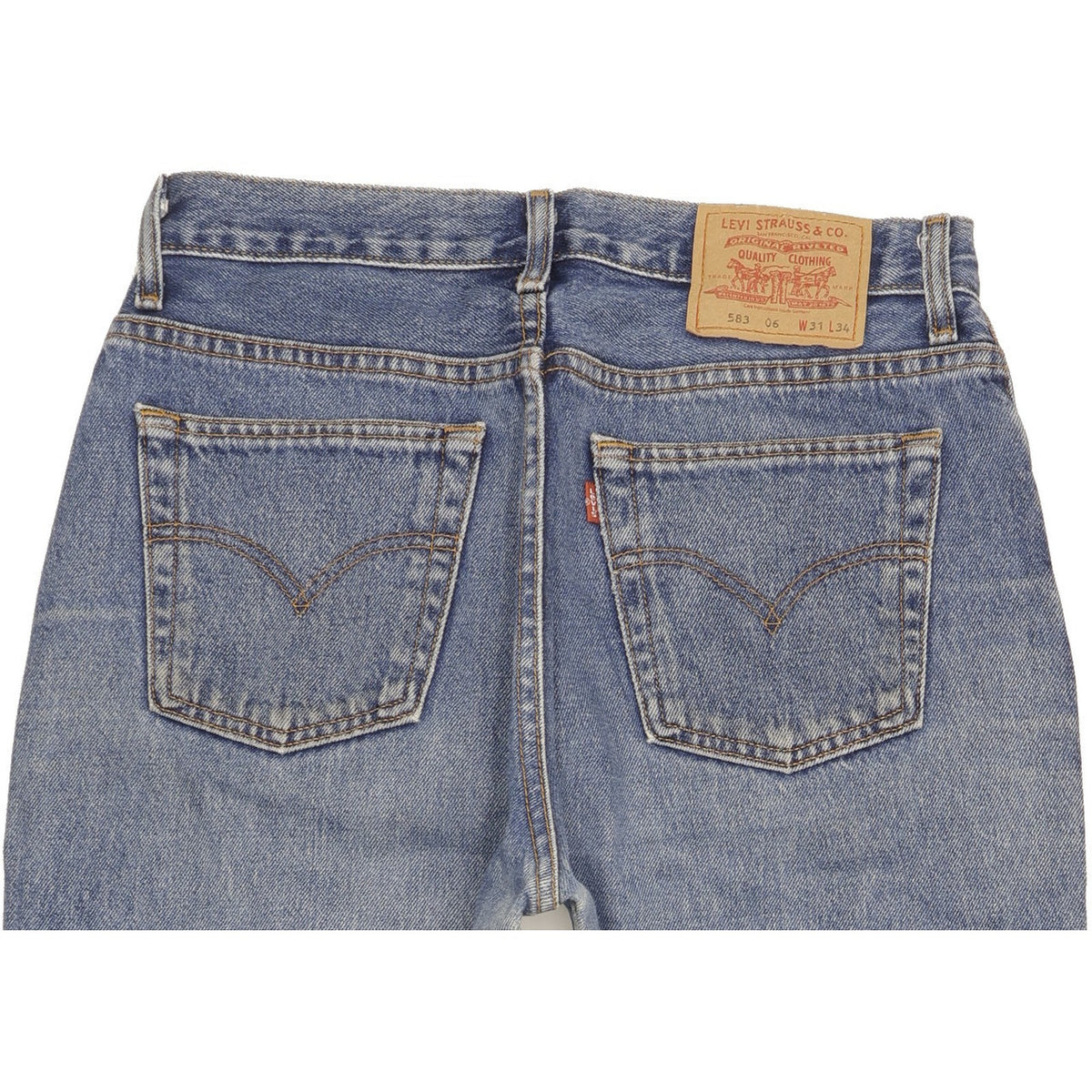 Levi's 583 Men Blue Straight Regular Jeans W31 L29